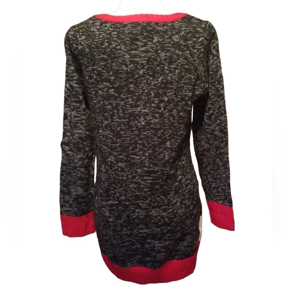 United States Sweater Holiday Dress Red,Green and Charcoal EUC SZ M - Picture 4 of 6